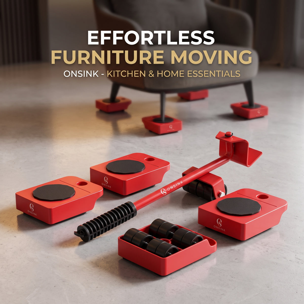 Onsink Furniture Mover for heavy furniture