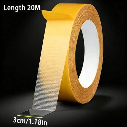 Super Thin Strong Double Sided Adhesive Tape Heavy Duty Translucent Waterproof Traceless Powerful Double Sided Grid Carpet Tape