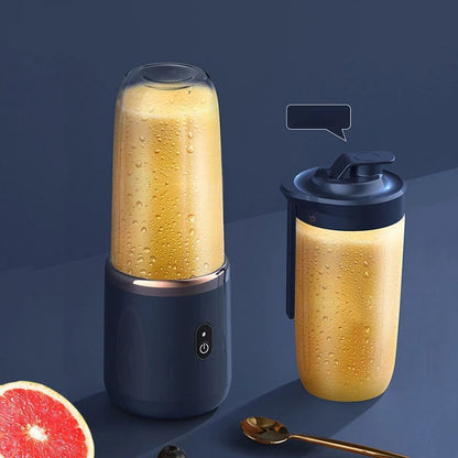 8OPortable Blender Bottle Electric 6 Blades Multifunction Juice Blender Fresh Juice Smoothie Blender Ice CrushCup Food Processor