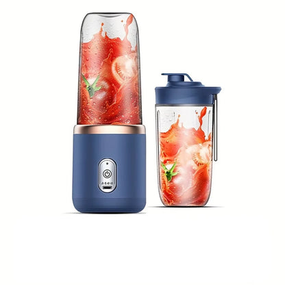8OPortable Blender Bottle Electric 6 Blades Multifunction Juice Blender Fresh Juice Smoothie Blender Ice CrushCup Food Processor