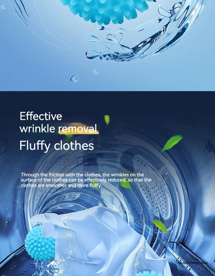 Anti Winding Laundry Ball Laundry Drying Cleaning Ball Household Washing Machine Clothes Softener Magic Reusable Laundry Ball