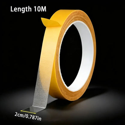 Super Thin Strong Double Sided Adhesive Tape Heavy Duty Translucent Waterproof Traceless Powerful Double Sided Grid Carpet Tape