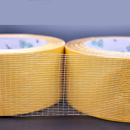 Super Thin Strong Double Sided Adhesive Tape Heavy Duty Translucent Waterproof Traceless Powerful Double Sided Grid Carpet Tape