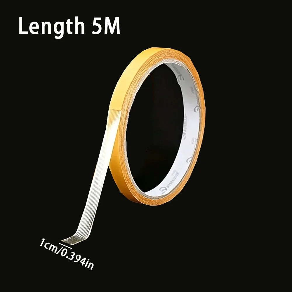 Super Thin Strong Double Sided Adhesive Tape Heavy Duty Translucent Waterproof Traceless Powerful Double Sided Grid Carpet Tape