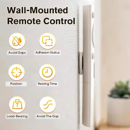 Remote Control Magnetic Tape TV Air Conditioning Remote Control Wall Fixed Storage No Drilling Wall Mounted Strong Magnetic Hook