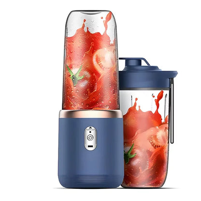 8OPortable Blender Bottle Electric 6 Blades Multifunction Juice Blender Fresh Juice Smoothie Blender Ice CrushCup Food Processor