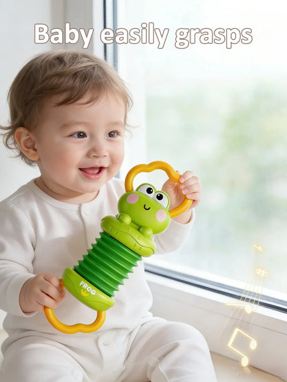 Unicorn Musical Accordion Toy - Montessori Sensory Baby Instrument, 0-12 Months Newborn Gift, Toddler Learning Toy, Baby Toys