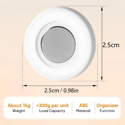 Remote Control Magnetic Tape TV Air Conditioning Remote Control Wall Fixed Storage No Drilling Wall Mounted Strong Magnetic Hook